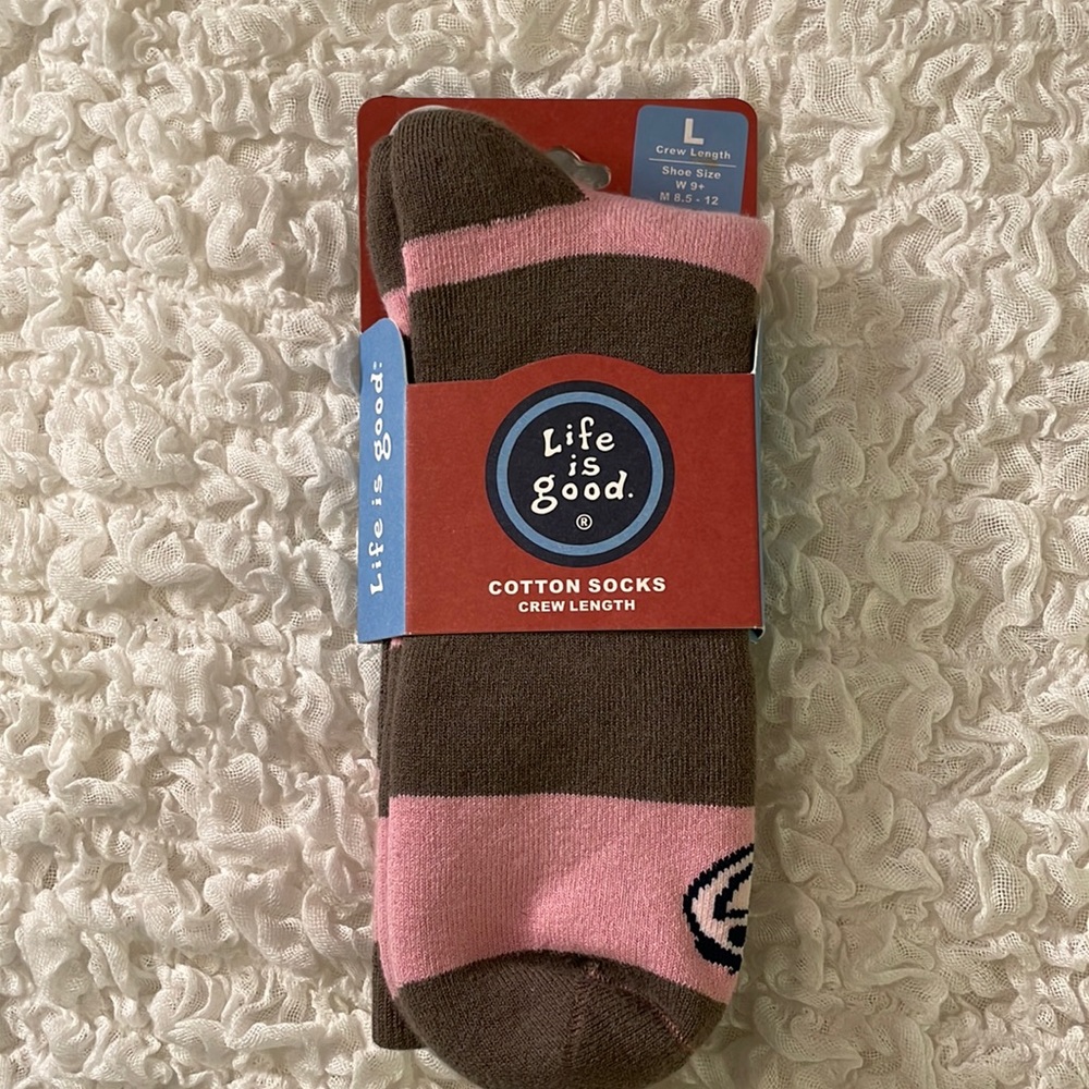 Life is Good | Thick Cotton Socks